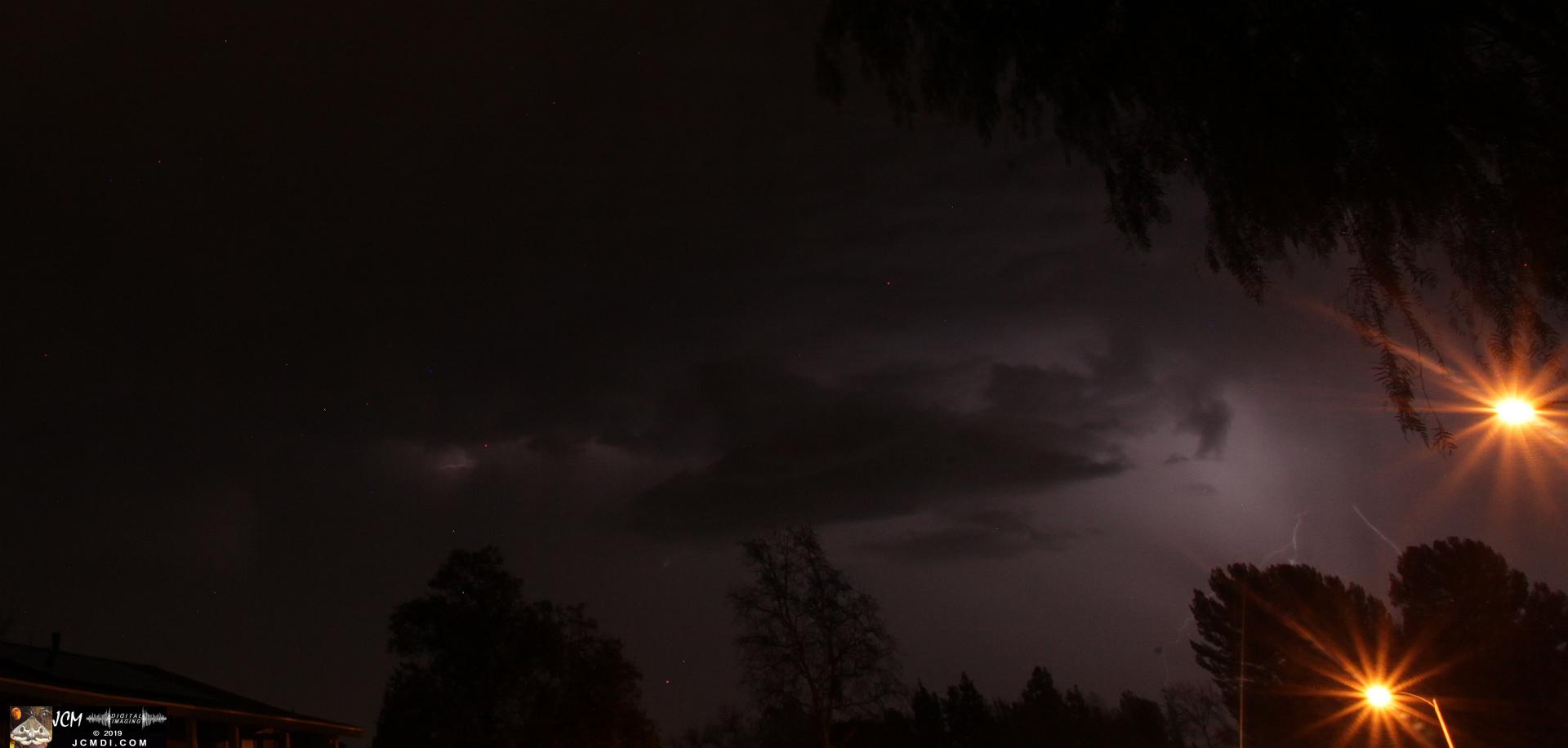 Lightning Storm, Santa Clarita